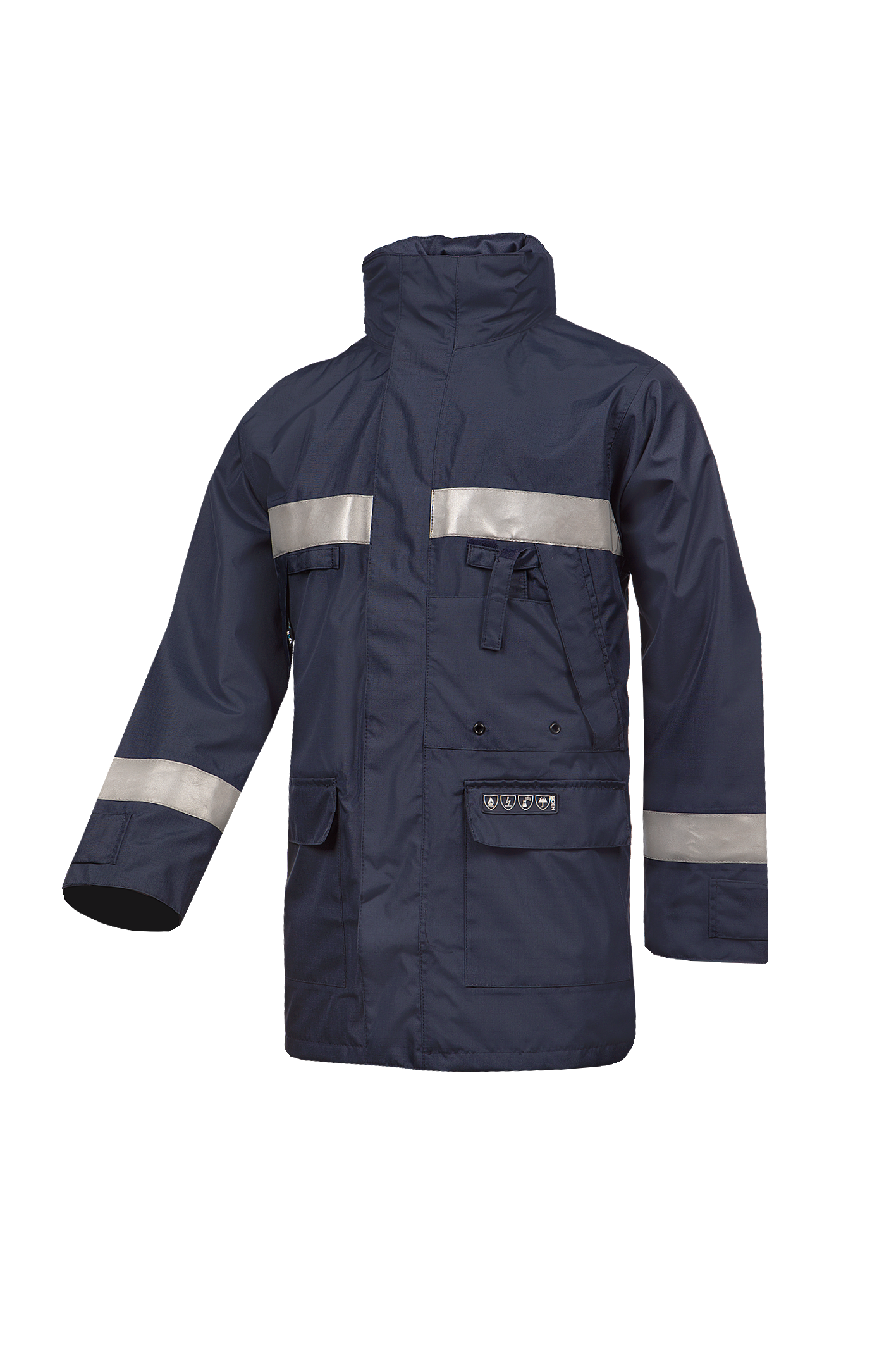 Sioen parka Hasnon multinorm marineblauw