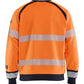 Blaklader Vlamvertragend Multinorm Sweatshirt 30881745 inherent vlamwerend fluo oranje-marineblauw(5389)