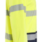 Blaklader Vlamvertragend Multinorm Sweatshirt 30881762 HiVis fluo geel-marineblauw(3389)