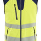 Blaklader High Vis Bodywarmer 30912513 Softshell HiVis fluo geel-marineblauw(3389)