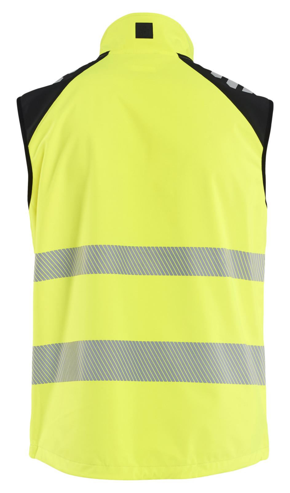 Blaklader High Vis Bodywarmer 30912513 Softshell HiVis fluo geel-zwart(3399)