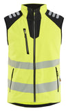 Blaklader High Vis Bodywarmer 30912513 Softshell HiVis fluo geel-zwart(3399)