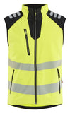 Blaklader High vis Bodywarmer 30912513 Softshell HiVis fluo geel-zwart(3399)