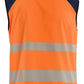 Blaklader High Vis Bodywarmer 30912513 Softshell HiVis fluo oranje-marineblauw(5389)