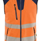 Blaklader High Vis Bodywarmer 30912513 Softshell HiVis fluo oranje-marineblauw(5389)