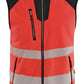 Blaklader High vis Bodywarmer 30912513 Softshell HiVis fluo rood-zwart(5599)