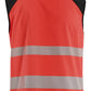 Blaklader High Vis Bodywarmer 30912513 Softshell HiVis fluo rood-zwart(5599)