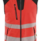 Blaklader High Vis Bodywarmer 30912513 Softshell HiVis fluo rood-zwart(5599)