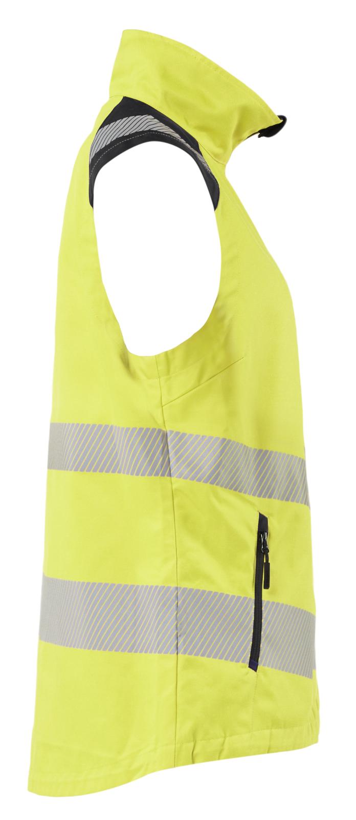 Blaklader Dames High Vis Bodywarmer 30921905 HiVis fluo geel-zwart(3399)