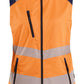 Blaklader Dames High Vis Bodywarmer 30921905 HiVis fluo oranje-marineblauw(5389)