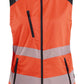 Blaklader Dames High Vis Bodywarmer 30921905 HiVis fluo rood-zwart(5599)