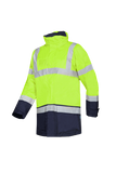 Sioen Jassen Lightflash  fluo geel-marineblauw