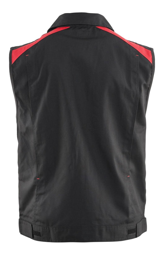 Blaklader Vesten 31641800 zwart-rood(9956)