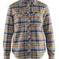 Blaklader Shirts 32091137 marineblauw-oranje(8954)