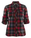Blaklader shirts/hemden 32091152 rood-zwart(5699)