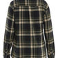 Blaklader Profiel Dames Overhemd 32181168 Flanel donker herfstgroen-zwart(4298)