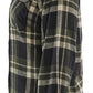 Blaklader Profiel Dames Overhemd 32181168 Flanel donker herfstgroen-zwart(4298)
