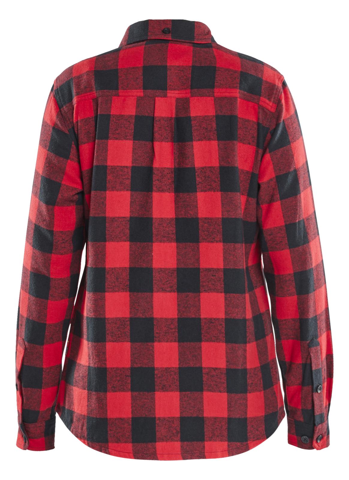 Blaklader Profiel Dames Overhemd 32181168 Flanel rood-zwart(5699)