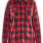 Blaklader Profiel Dames Overhemd 32181168 Flanel rood-zwart(5699)