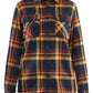 Blaklader Profiel Flanel Dames Overhemd 32181168 dames gebrand rood-donker marineblauw(5986)