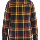 Blaklader Profiel Dames Overhemd 32181168 Flanel gebrand rood-donker marineblauw(5986)
