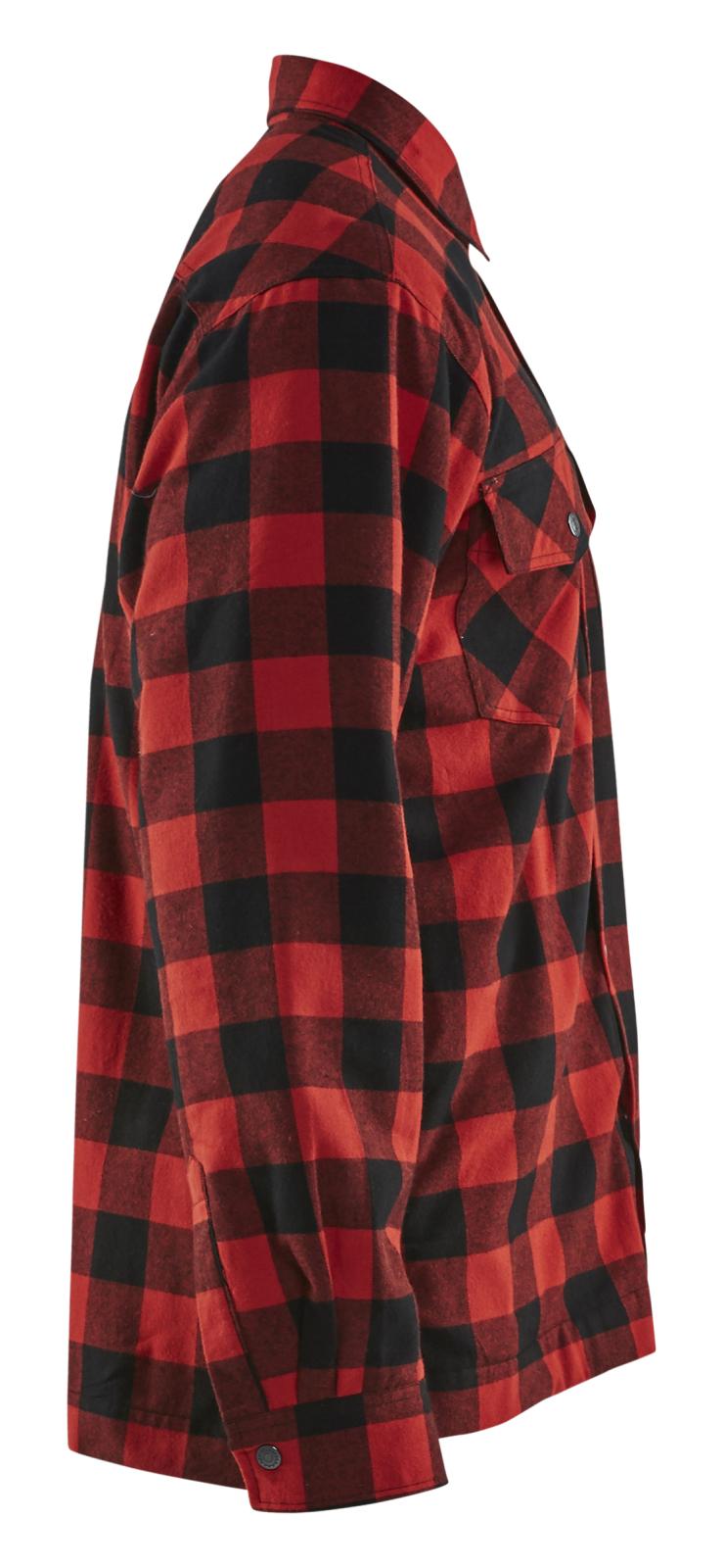 Blaklader Shirts 32251131 rood-zwart(5699)