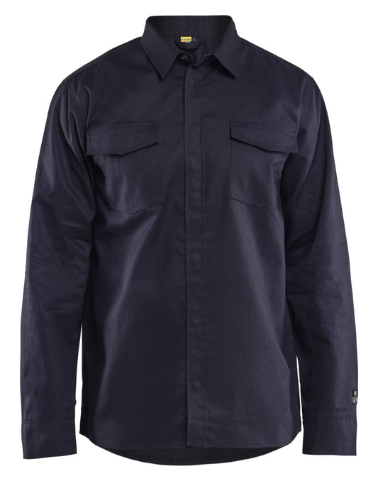 Blaklader Shirts 32261504 Vlamvertragend marineblauw(8900)