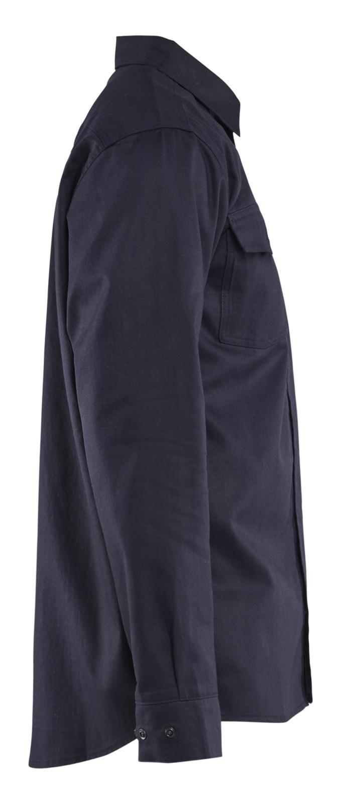 Blaklader Shirts 32261504 Vlamvertragend marineblauw(8900)