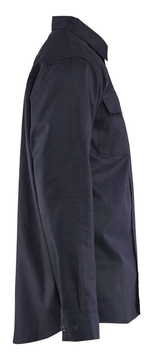 Blaklader Shirts 32261504 Vlamvertragend marineblauw(8900)