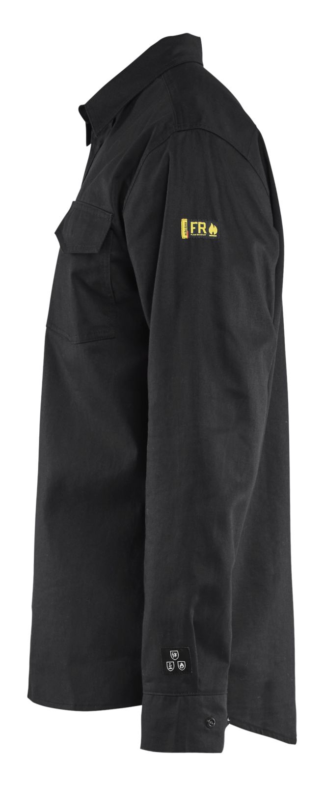 Blaklader Shirts 32261504 Vlamvertragend zwart(9900)