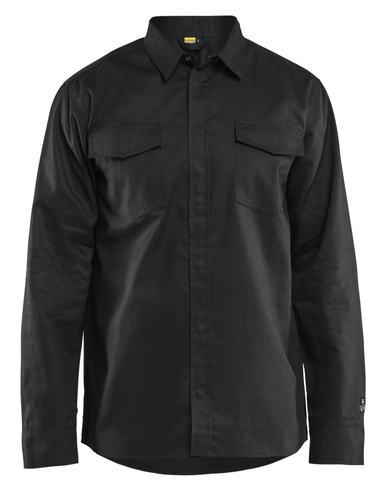 Blaklader Shirts 32261504 Vlamvertragend zwart(9900)
