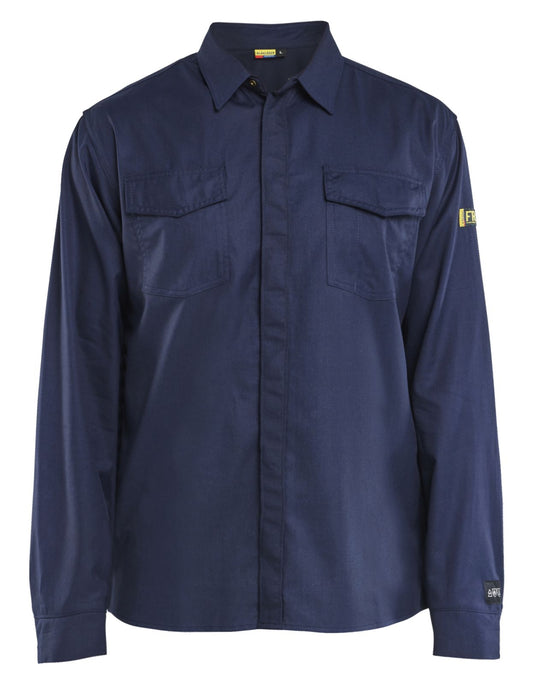 Blaklader Shirts 32271515 Vlamvertragend marineblauw(8900)