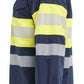 Blaklader shirts/hemden 32291517 marineblauw-fluo geel(8933)