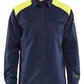 Blaklader Vlamvertragend Multinorm Overhemd 32381517 vlamvertragend HiVis chemische spatten metaalvrij marineblauw-fluo geel(8933)