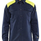Blaklader Vlamvertragend Multinorm Overhemd 32381517 vlamvertragend HiVis chemische spatten metaalvrij marineblauw-fluo geel(8933)