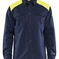 Blaklader Vlamvertragend Multinorm Overhemd 32381517 vlamvertragend HiVis chemische spatten metaalvrij marineblauw-fluo geel(8933)