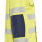 Blaklader Shirts 32391517 Multinorm fluo geel-marineblauw(3389)