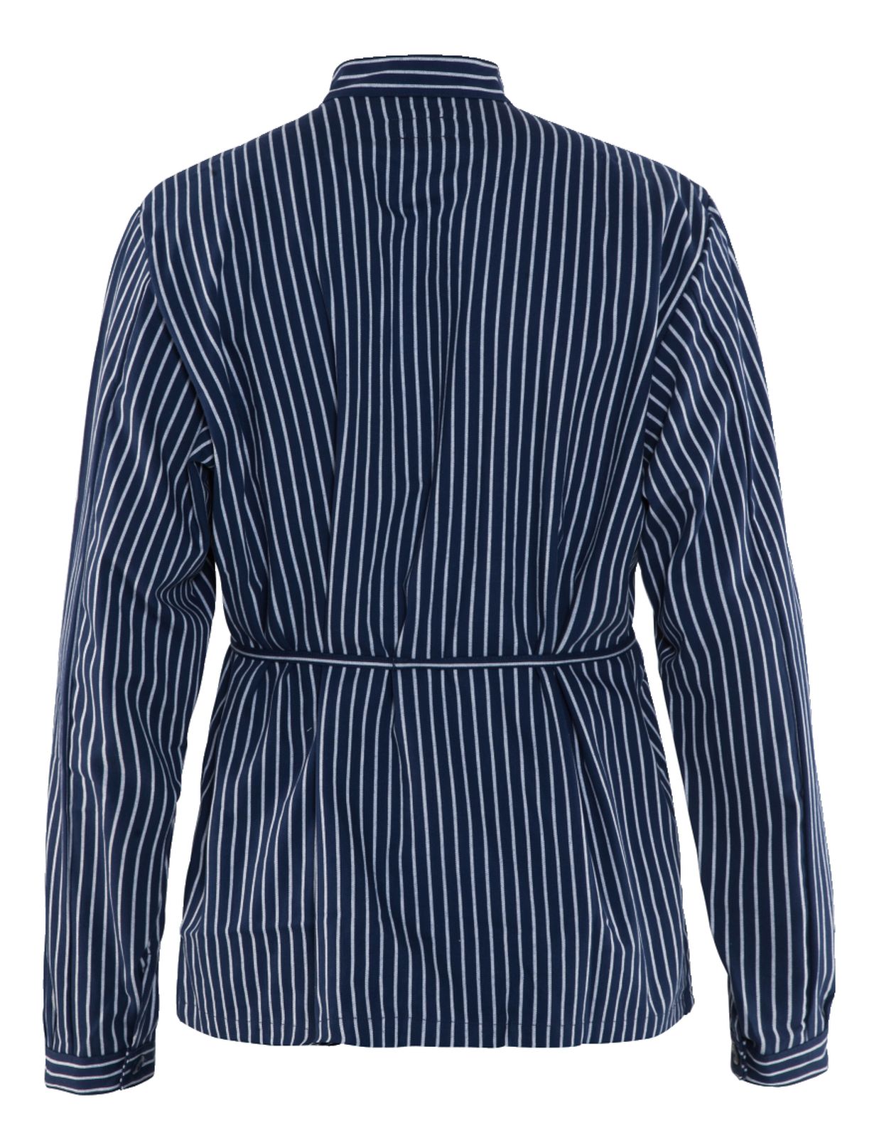 Blaklader Shirts 32501125 marineblauw-wit(8810)