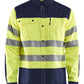Blaklader Shirts 32551817 fluo geel-marineblauw(3389)