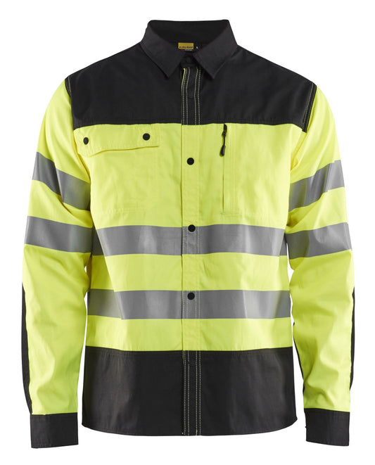 Blaklader Shirts 32551817 fluo geel-zwart(3399)