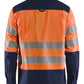 Blaklader Shirts 32551817 fluo oranje-marineblauw(5389)