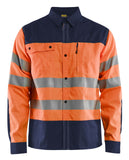 Blaklader Shirts 32551817 fluo oranje-marineblauw(5389)