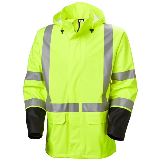 Helly Hansen Addvis  Regenjassen 70155 Regenjas geel-ebbenhoutzwart(369)