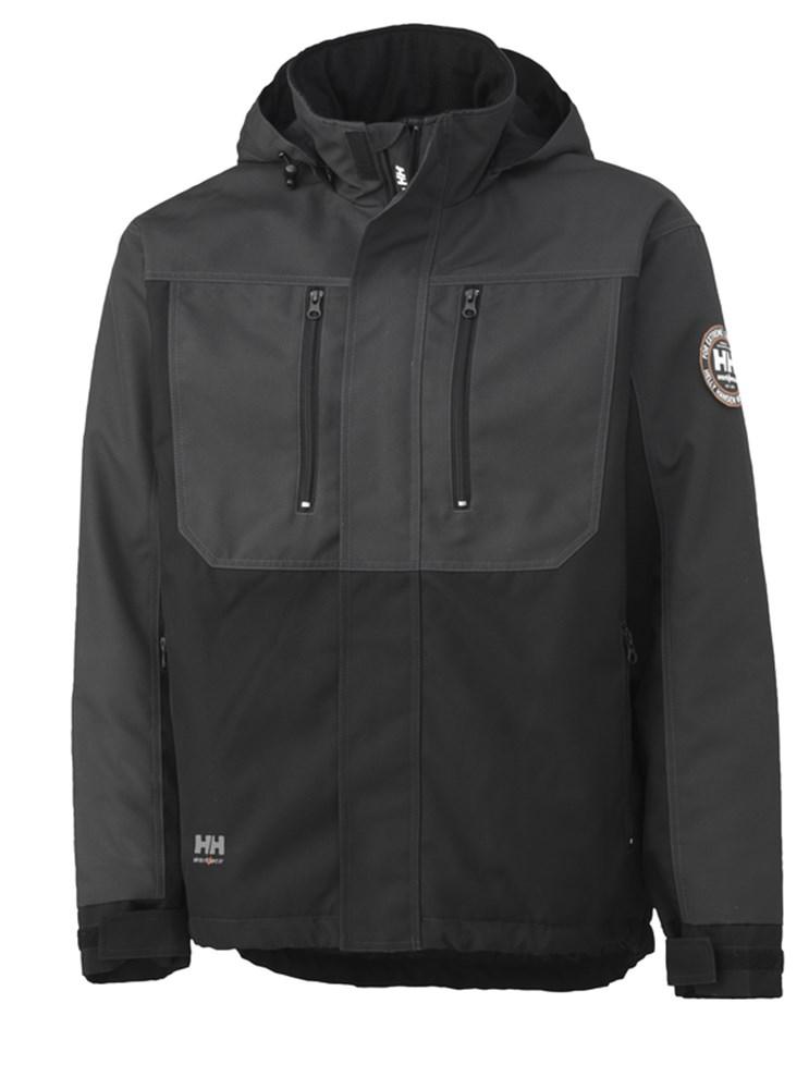 Helly Hansen Berg Jassen 76201 donkergrijs-zwart(979)