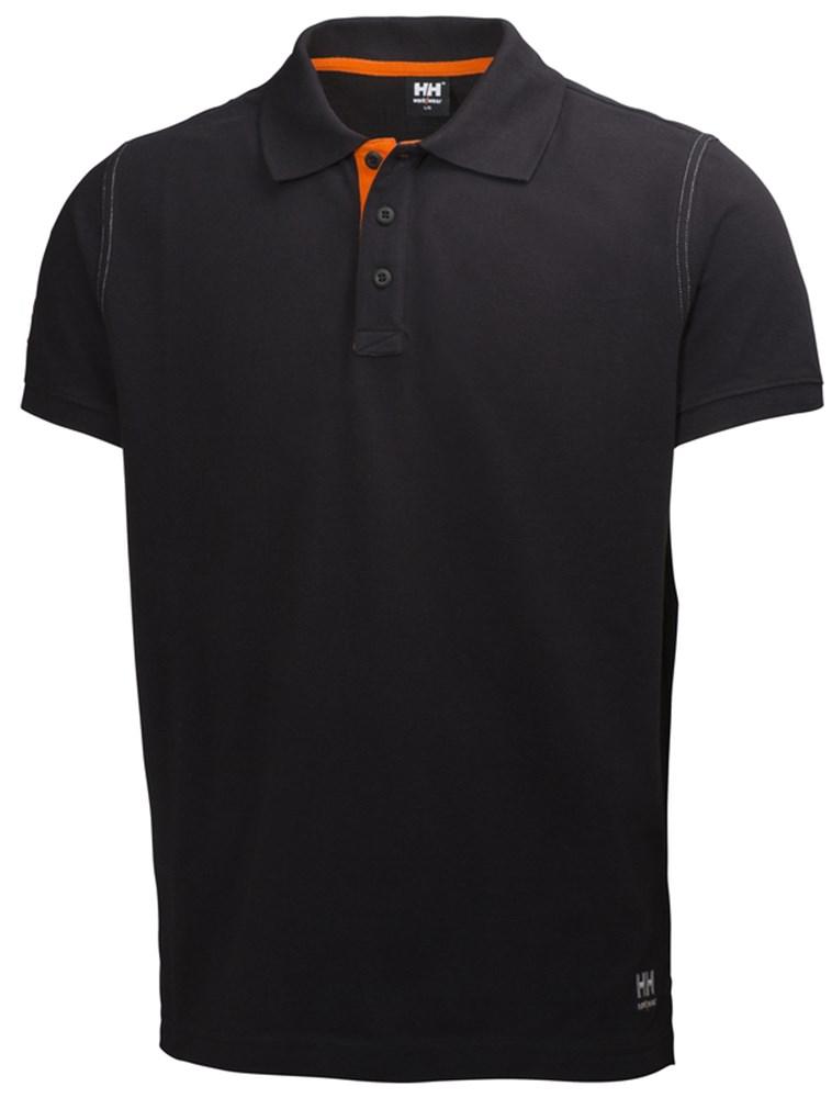 Helly Hansen Poloshirts Oxford 79025 zwart(990)