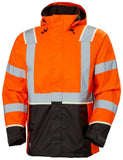 Helly Hansen UC-ME  Jassen 71185 Shell Reflecterend HiVis fluo oranje-ebbenhoutzwart(269)