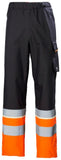 Helly Hansen UC-ME  Broeken 71186 Reflecterend Shell CL1 HiVis fluo oranje-ebbenhoutzwart(269)