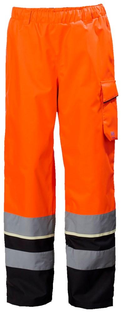 Helly Hansen UC-ME  Broeken 71187 Reflecterend Shell CL2 HiVis fluo oranje-ebbenhoutzwart(269)