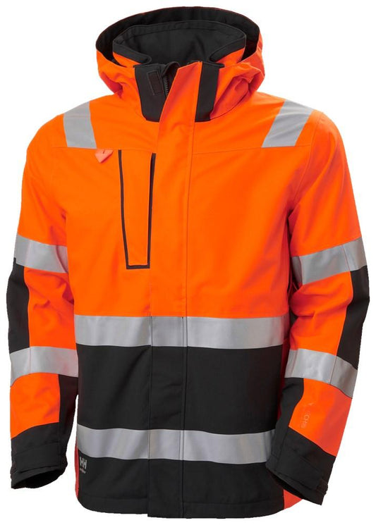 Helly Hansen Alna 2.0 Jassen 71195 Shell Reflecterende HiVis fluo oranje-ebbenhoutzwart(269)