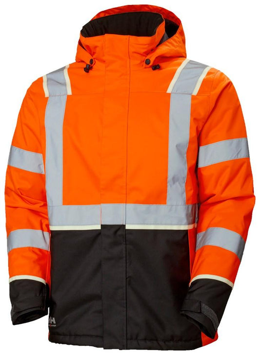 Helly Hansen UC-ME  Winterjas 71355 Reflectie oranje-ebbenhoutzwart(269)